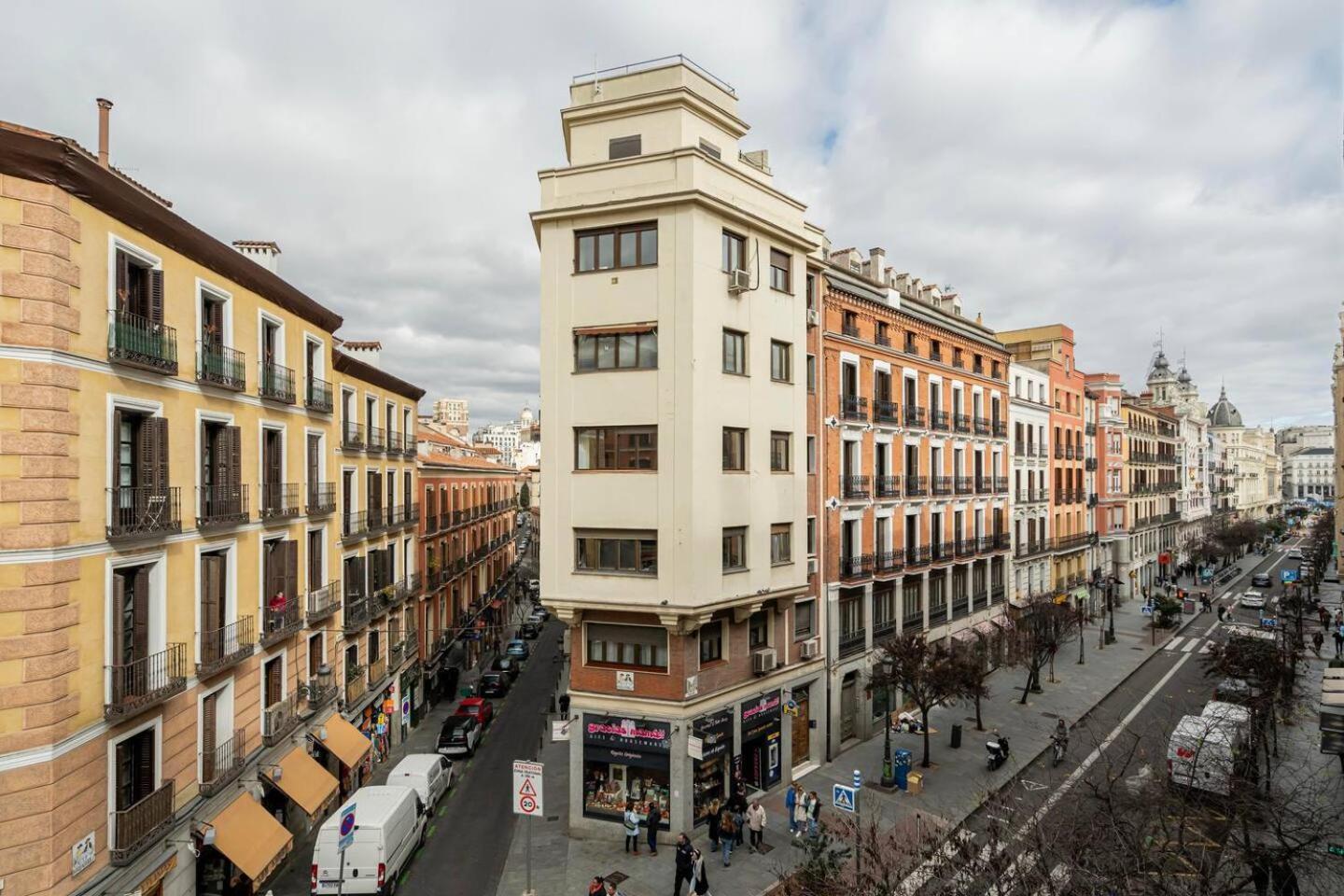 Apartamento Con Balcon A Calle Mayor Ideal Parejas Madrid Exterior foto